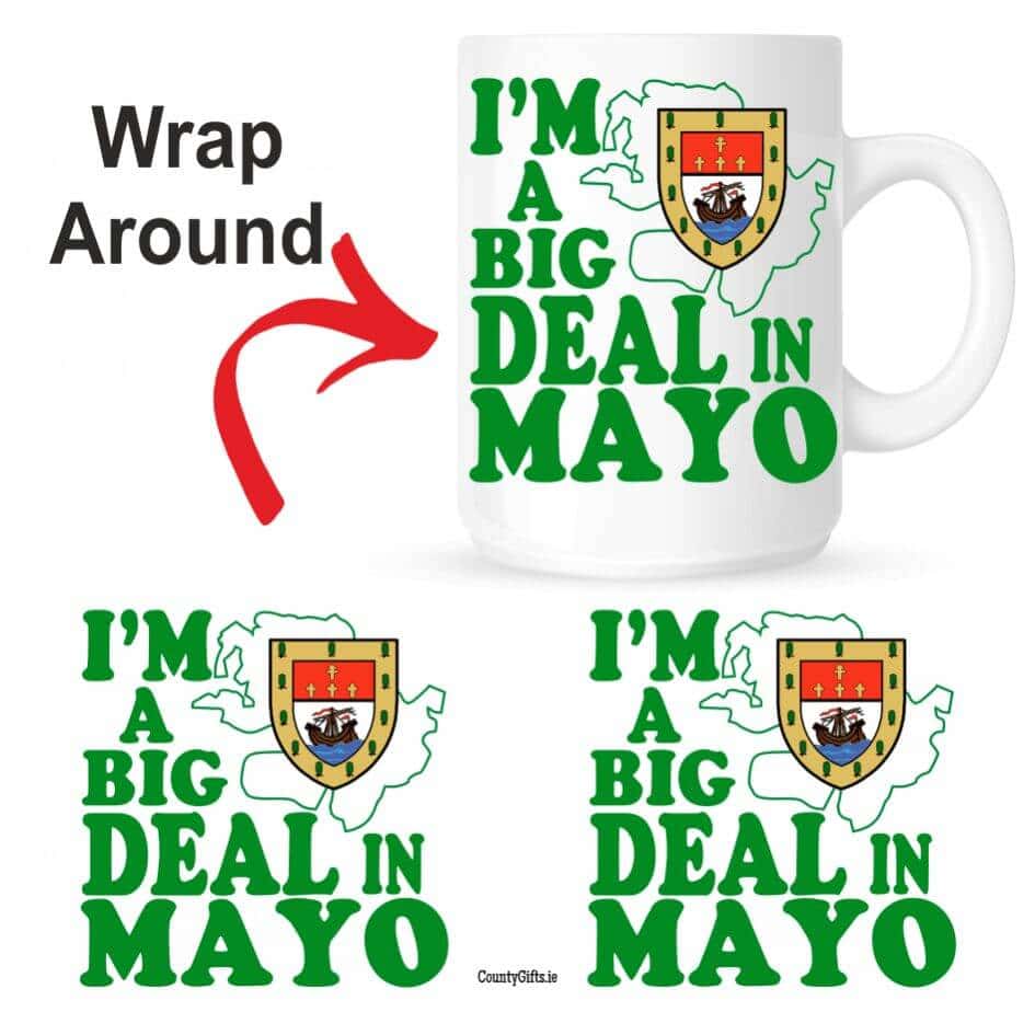 I’m A Big Deal Tyrone Mug.Our Tír Eoghain mug  is ideal for your tea or coffee. The I’m A Big Deal Tyrone mug is an everyday use mug. The 10oz ceramic mugs are manufactured with a dishwasher safe premium coating.They are dishwasher resistant up to 800 wash cycles at 45°C.Our deluxe 14oz Travel mugs are ideal for anyone on the move, these travel mugs are stainless steel and will last for years. The mugs keep liquid hot or cold. Our mugs are of a high gloss finish and are available in four sizes. Standard 10oz Mug Fine Enamel Mug 12oz Jumbo 15oz Mug – Ideal for anyone that loves a good cuppa! Travel 14oz Mug – Great for anyone on the move. All mugs come in a gift box  