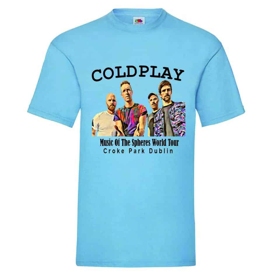 Coldplay Concert Tee Shirt - Image 3