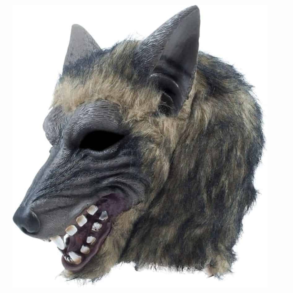 Wolf Mask from joke.ie Unleash your wild side with this Wolf Mask (Brindle Effect) Overhead Latex, designed to deliver a fierce, realistic, and eye-catching transformation. Crafted with premium-quality latex, this full-head mask features striking brindle fur patterns, lifelike detailing, and sharp wolfish features that instantly turn you into a fearsome creature of the night. Perfect for Halloween, cosplay, themed parties, or stage performances, this wolf mask combines comfort with durability. The overhead design covers the entire head for a more authentic look, while small openings for the eyes, nose, and mouth ensure clear vision and easy breathing. With its brindle effect, the mask stands out from traditional wolf designs, giving it a unique, textured finish that enhances its realism under any lighting. This latex wolf mask is a versatile accessory for werewolf costumes, fantasy roleplay, or haunted house characters. Its flexible construction allows for easy wear and removal, making it suitable for extended use without discomfort. Pair it with ripped clothing, fake claws, or a furry bodysuit to complete your terrifying werewolf transformation. Whether you’re scaring friends, performing on stage, or creating unforgettable photos, the Wolf Mask (Brindle Effect) Overhead Latex guarantees an impressive and dramatic effect. Designed for adults and teens, it’s the ultimate mask for anyone who wants to stand out at any spooky or fantasy-themed event. Includes: Overhead Wolf Mask One size