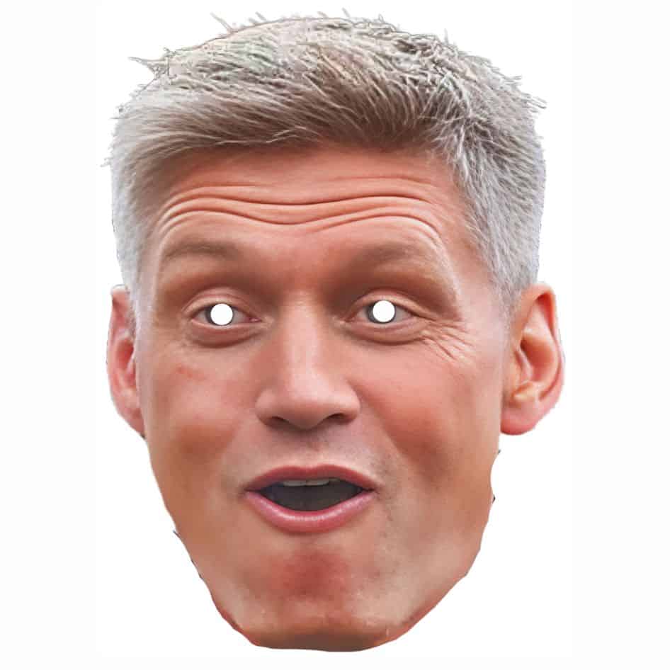 Ronan O Gara Mask from joke.ie Ireland Ronan O Gara cardboard mask is fun and an easy costume idea. Show your love for rugby with the Ronan O’Gara cardboard mask! Whether you’re attending a sports-themed party, dressing up for Halloween, or cheering on your favorite team, this lightweight and durable mask is the ultimate accessory for fans of the legendary rugby player and coach. Featuring a high-quality printed image of Ronan O’Gara, it’s an instantly recognizable and fun addition to your outfit. Made from eco-friendly cardboard, the mask includes pre-cut eye holes for clear visibility and an elastic band for a secure, comfortable fit. Designed for adults and kids alike, it’s easy to wear and pairs perfectly with rugby jerseys or casual attire, completing your “rugby star” look effortlessly. This Ronan O’Gara mask is a fantastic gift for rugby enthusiasts, players, or anyone looking to make an impression at a sports gathering. Reusable, foldable, and ready to wear right out of the package, it’s a practical and affordable accessory that adds personality to any event. Celebrate one of Ireland’s rugby greats with this unique mask. Get your Ronan O’Gara cardboard mask today and bring the spirit of rugby to your next event or party! If you would like a personalised face mask of a friend, a family member or someone famous please Contact Us