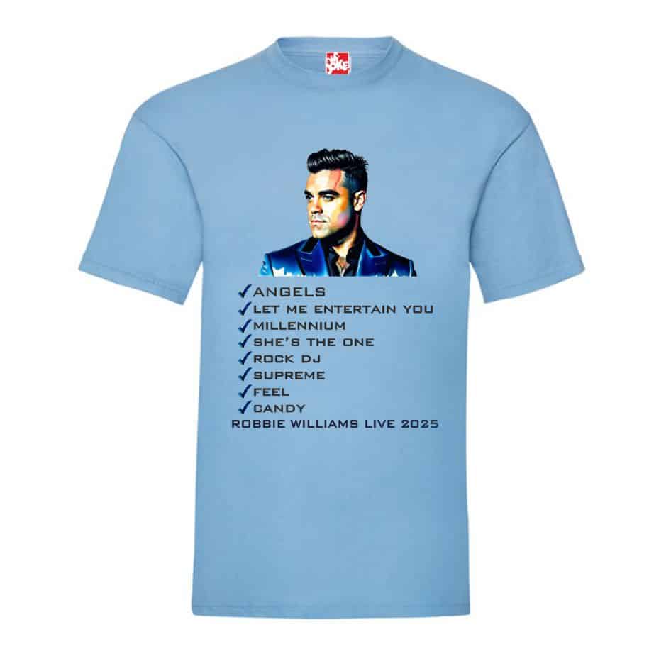 Robbie Williams Concert Tee Shirt - Image 3