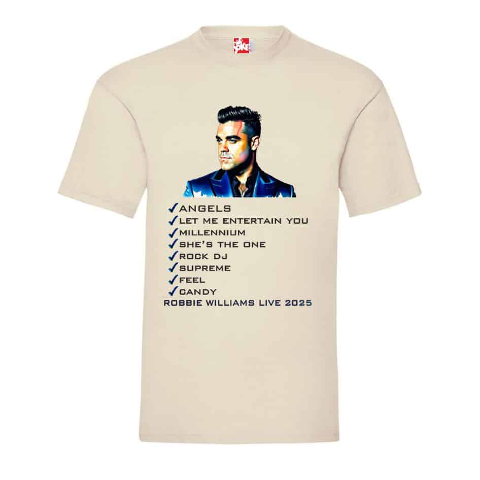 Robbie Williams Concert Tee Shirt - Image 4